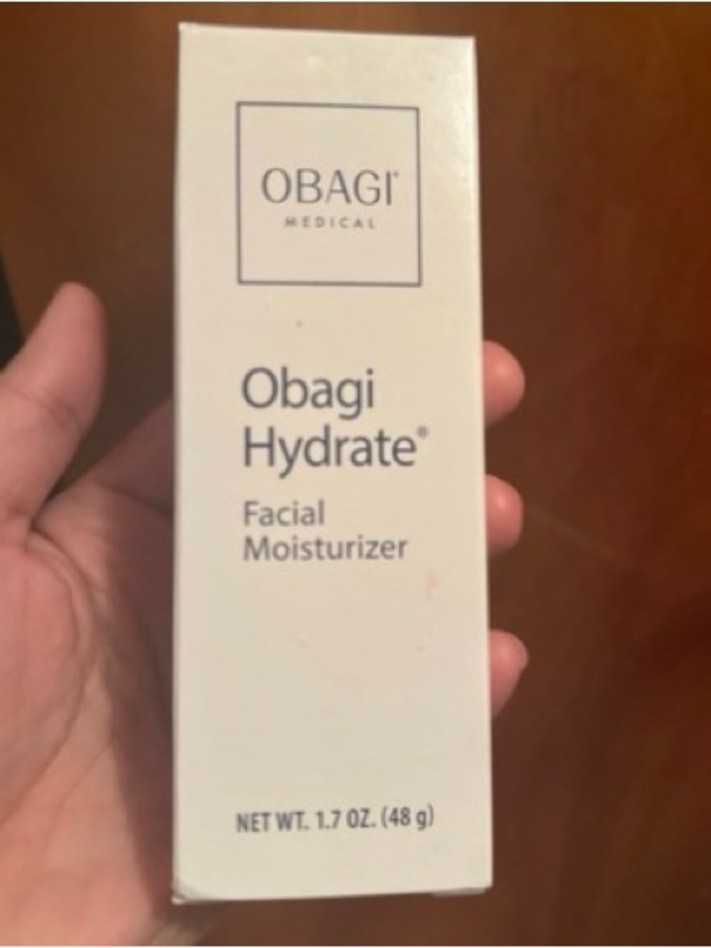 Obagi Hydrate Facial Moisturizer — White Box